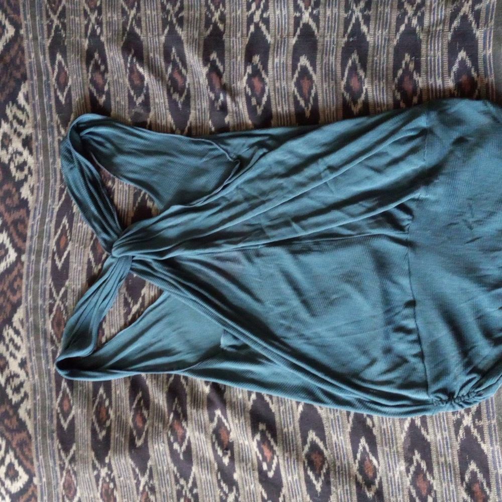 Max studio silk top xs